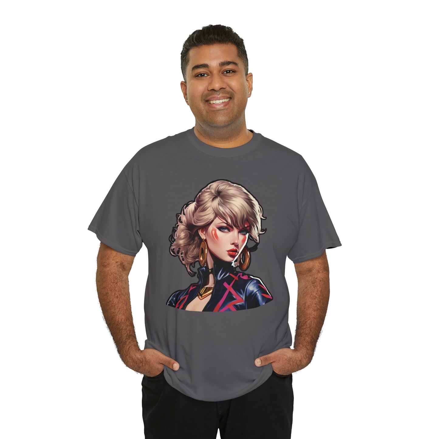 Anime Taylor Swift 2- Unisex Heavy Cotton Tee