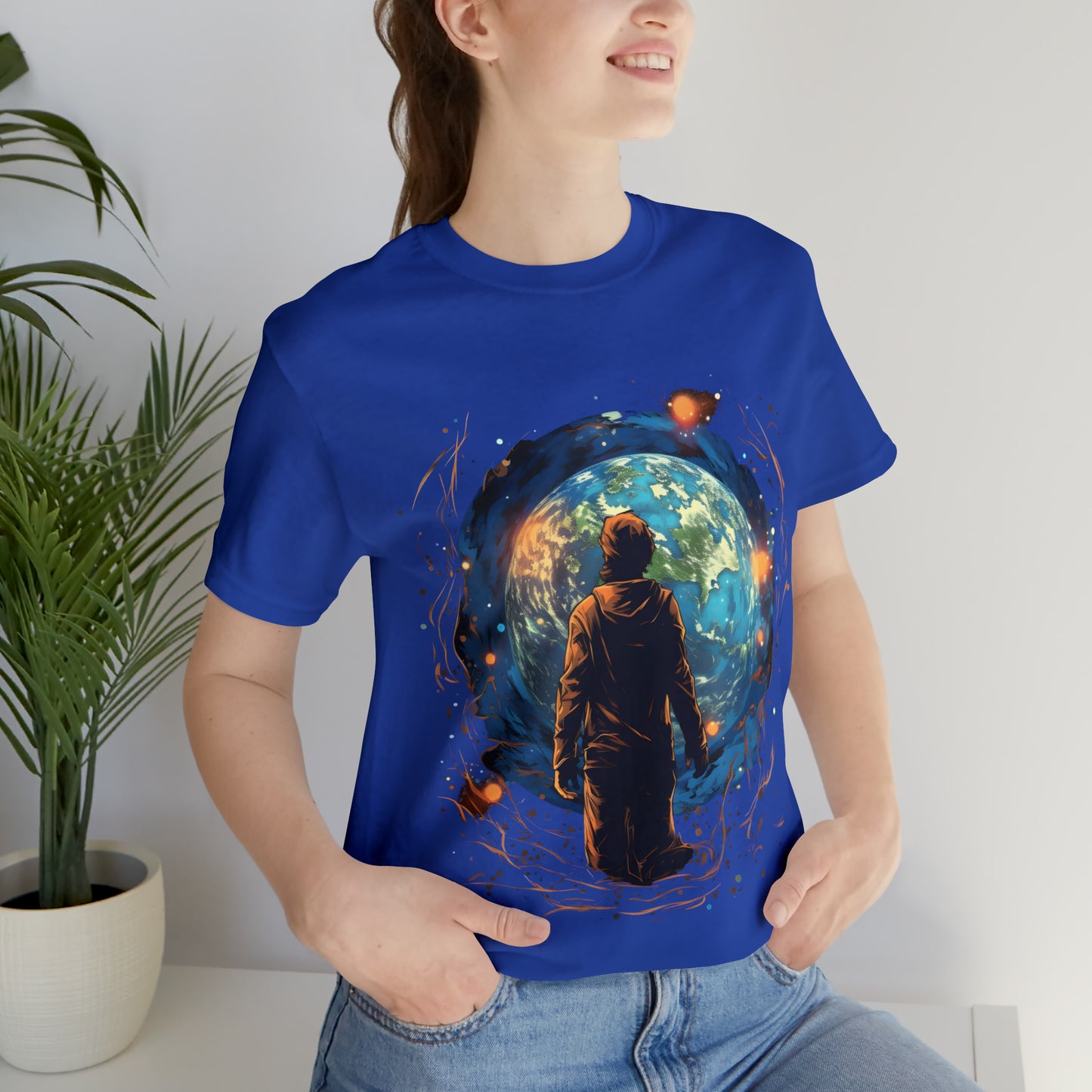 Jeremiah 29:11 “Whole World Ahead of You” Unisex Jersey Short Sleeve Tee