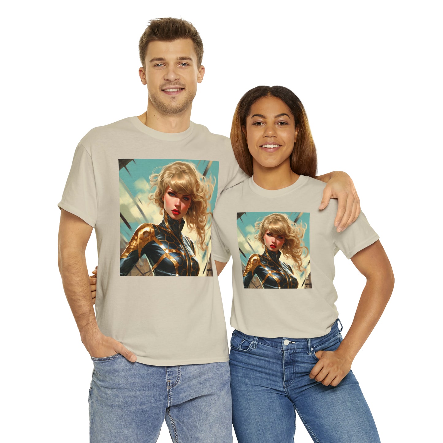 Anime Taylor Swift 3 - Unisex Heavy Cotton Tee