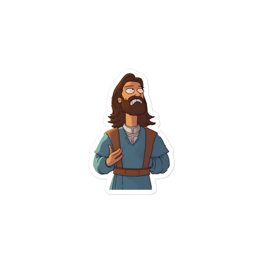 Futurama Jesus 2 Bubble-free stickers