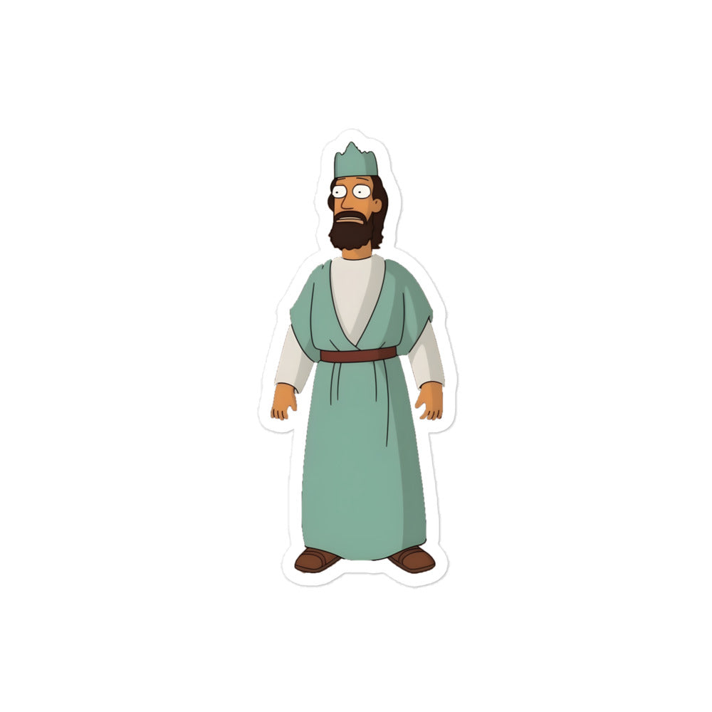 Futurama Jesus 3 Bubble-free stickers