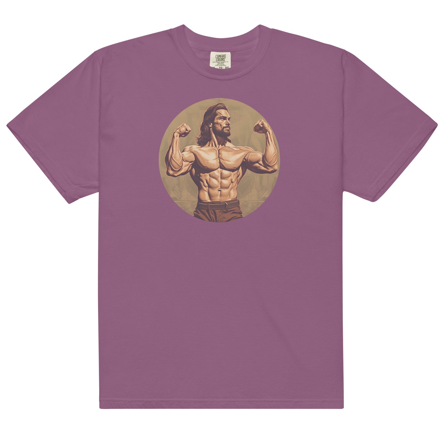 Strong Jesus Men’s garment-dyed heavyweight t-shirt