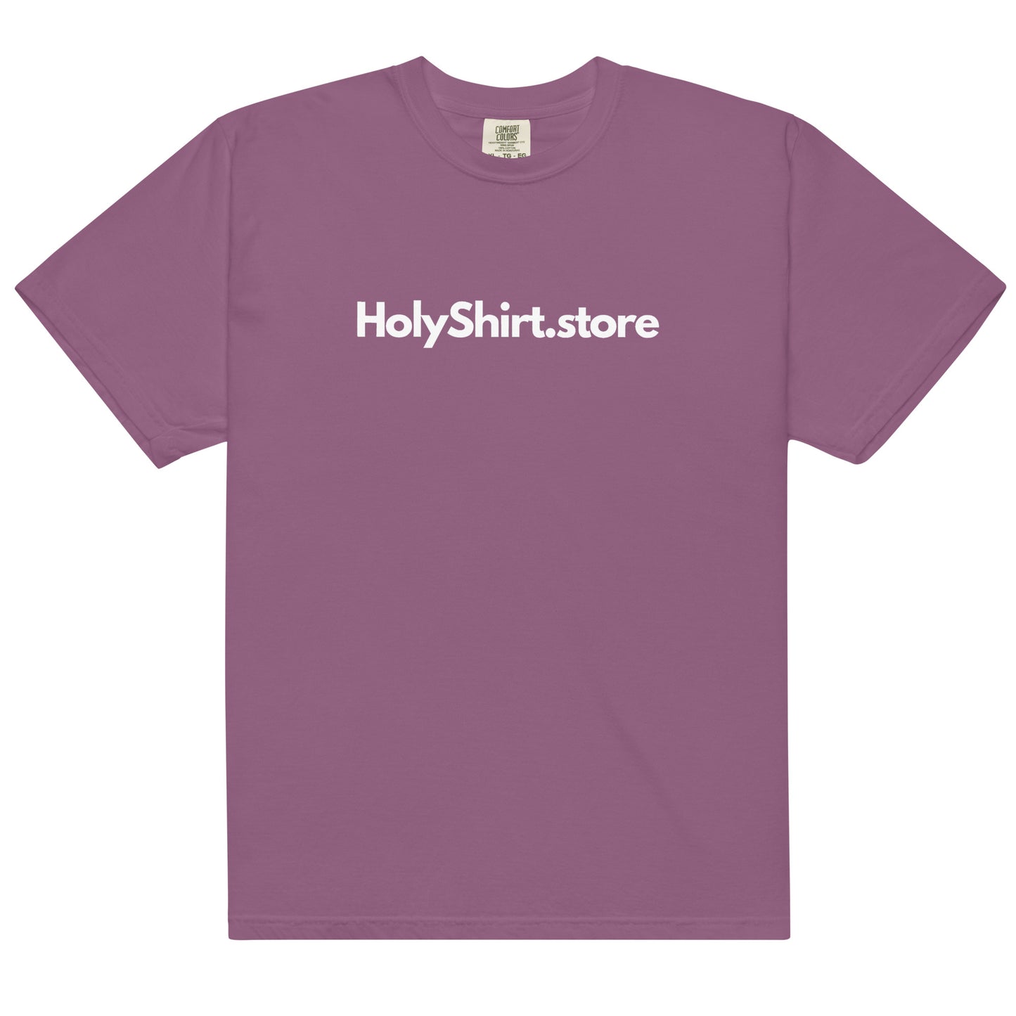 HolyShirt.store Logo Branding Men’s garment-dyed heavyweight t-shirt