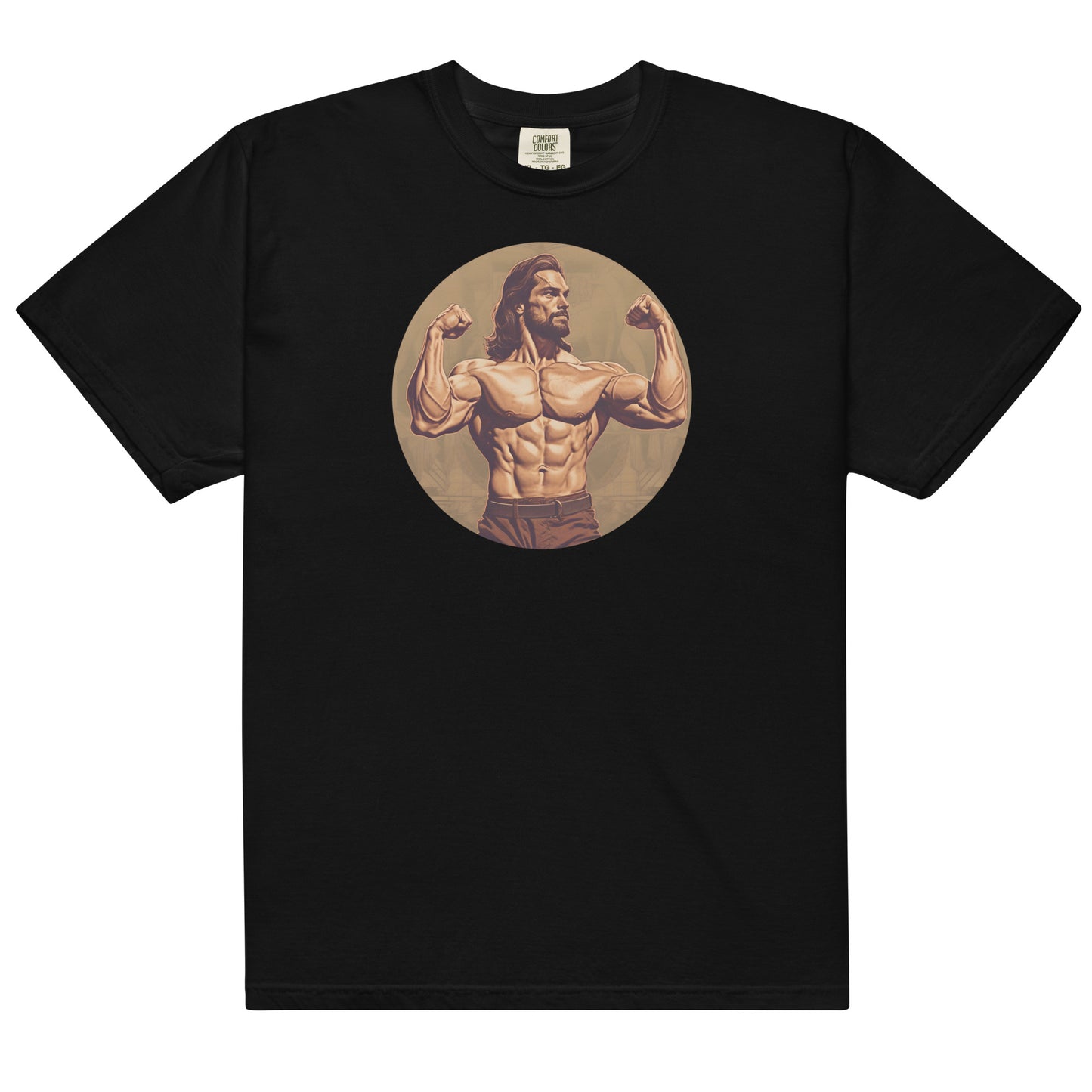 Strong Jesus Men’s garment-dyed heavyweight t-shirt