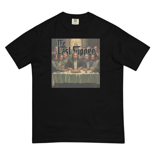 The (Mob’s) Last Supper Men’s garment-dyed heavyweight t-shirt