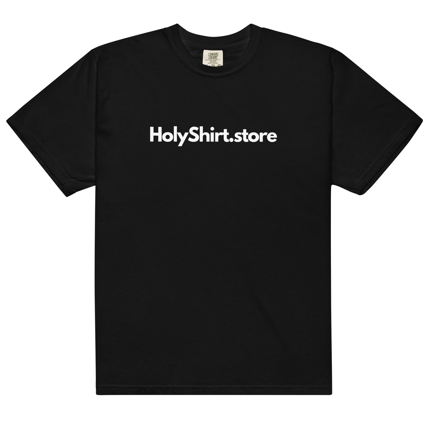HolyShirt.store Logo Branding Men’s garment-dyed heavyweight t-shirt