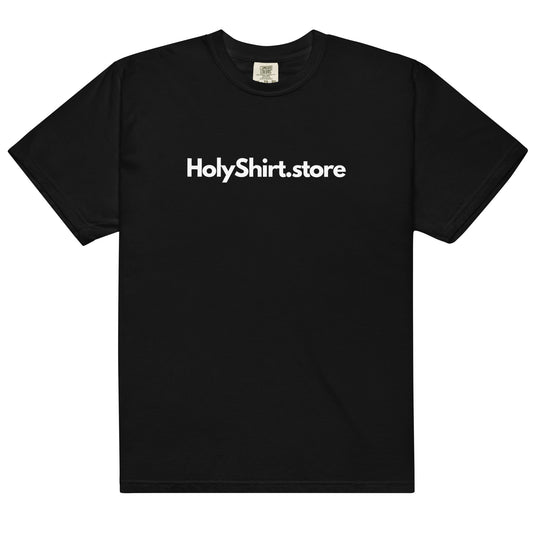 HolyShirt.store Logo Branding Men’s garment-dyed heavyweight t-shirt