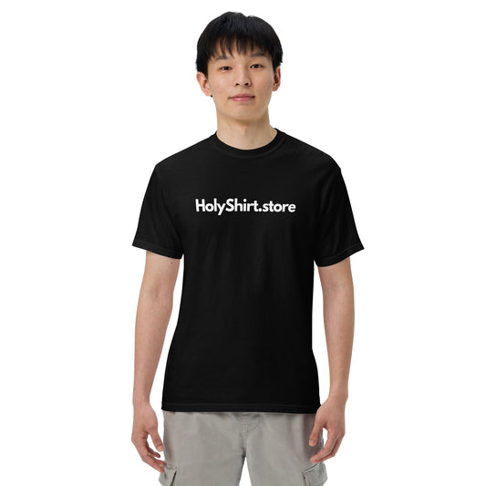 HolyShirt.store 3D Logo Men’s garment-dyed heavyweight t-shirt