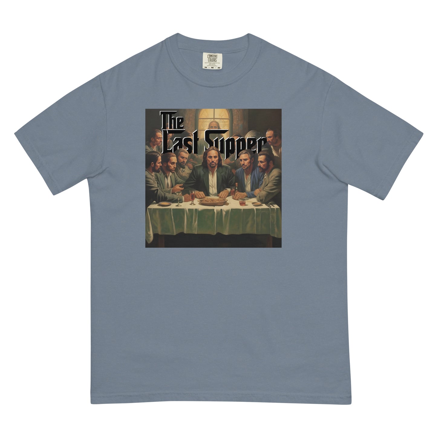 The (Mob’s) Last Supper Men’s garment-dyed heavyweight t-shirt