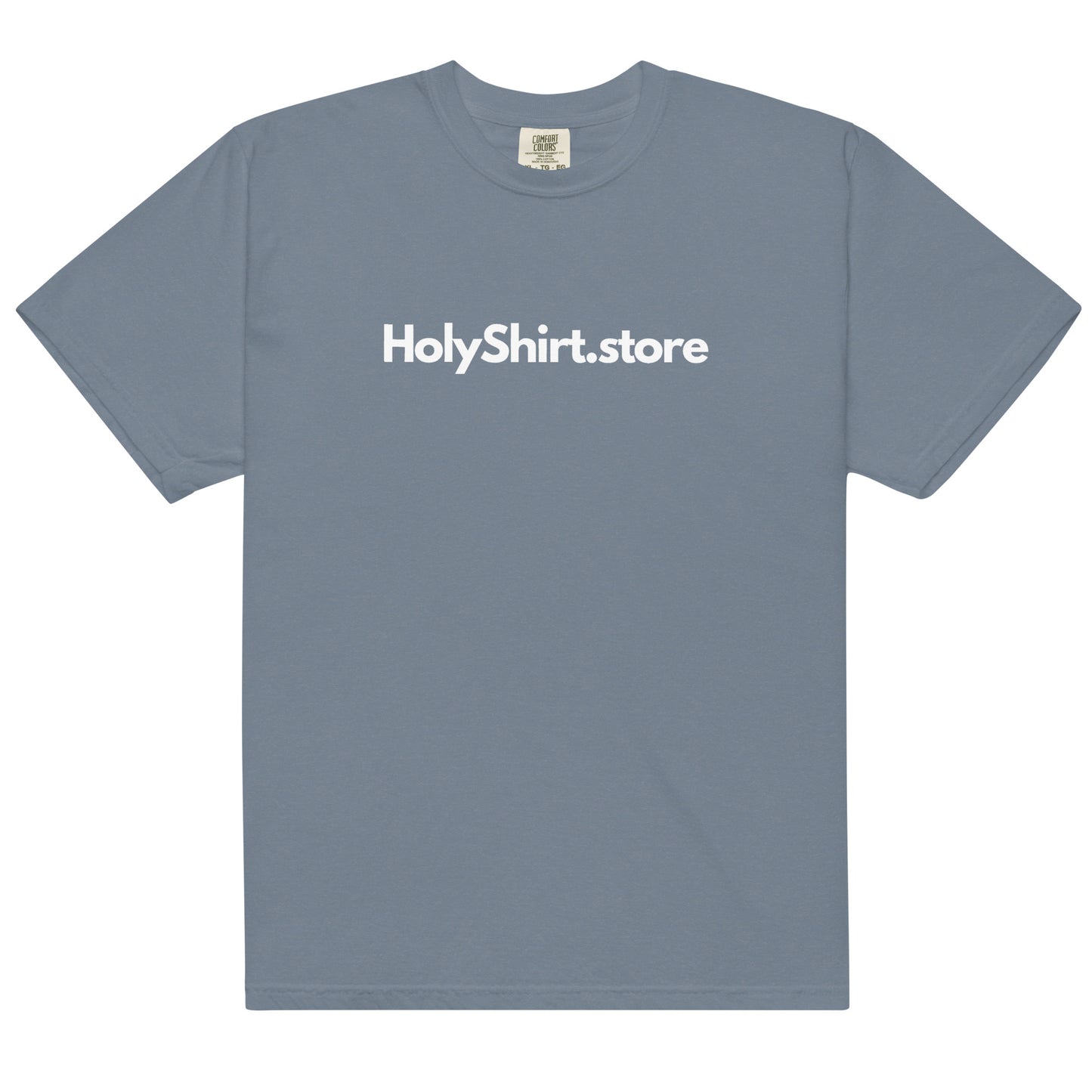 HolyShirt.store Logo Branding Men’s garment-dyed heavyweight t-shirt