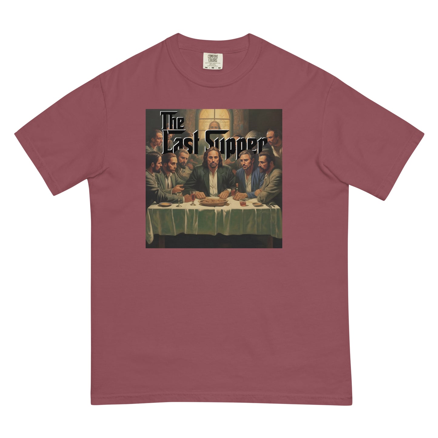 The (Mob’s) Last Supper Men’s garment-dyed heavyweight t-shirt