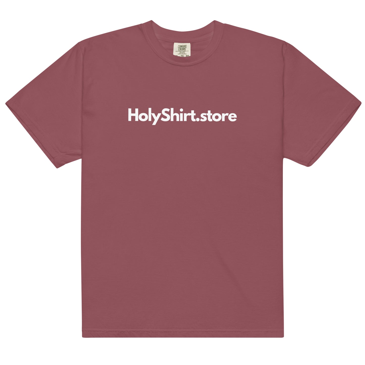 HolyShirt.store Logo Branding Men’s garment-dyed heavyweight t-shirt