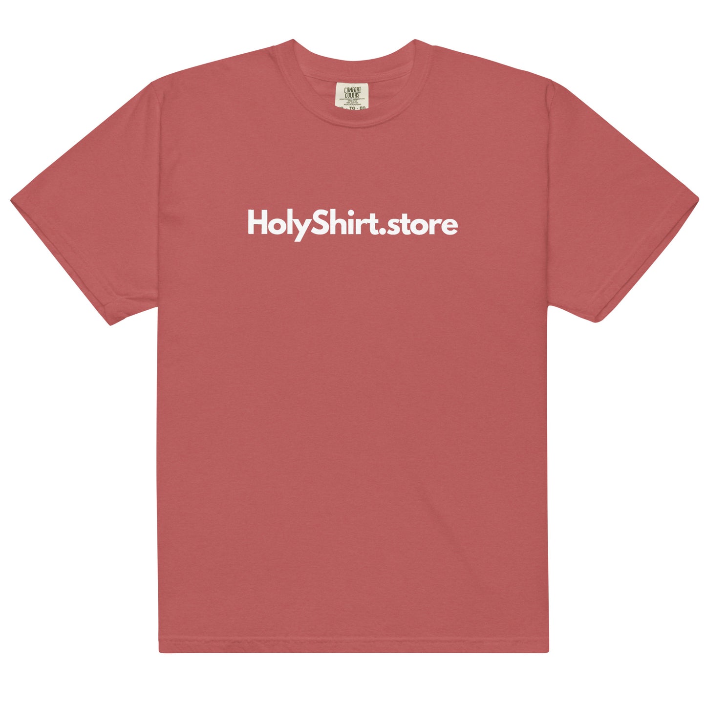 HolyShirt.store Logo Branding Men’s garment-dyed heavyweight t-shirt