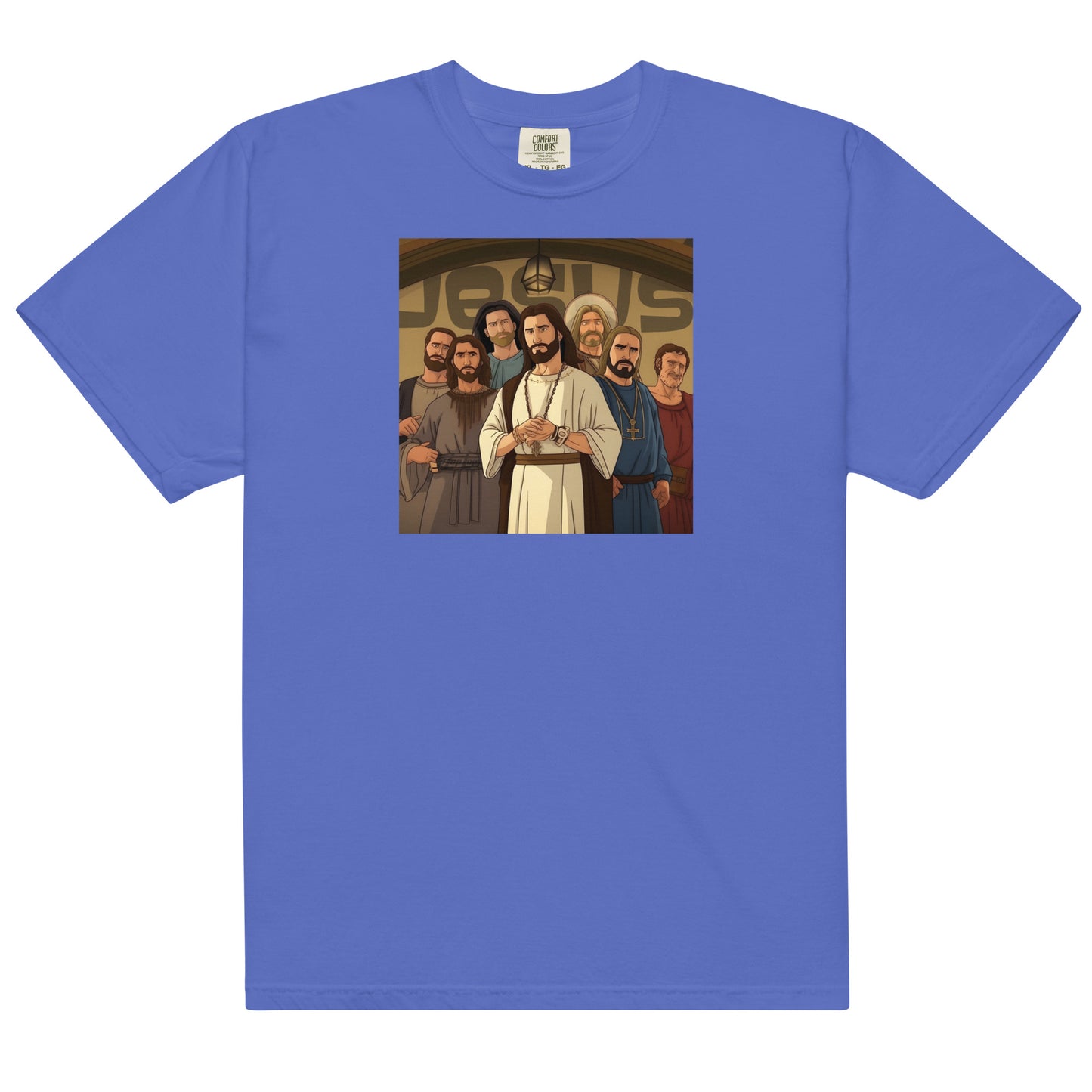 Archer Jesus Men’s garment-dyed heavyweight t-shirt