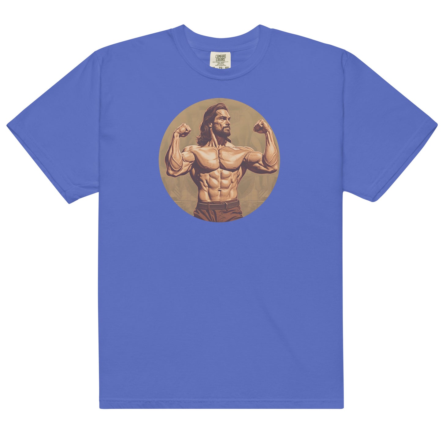 Strong Jesus Men’s garment-dyed heavyweight t-shirt