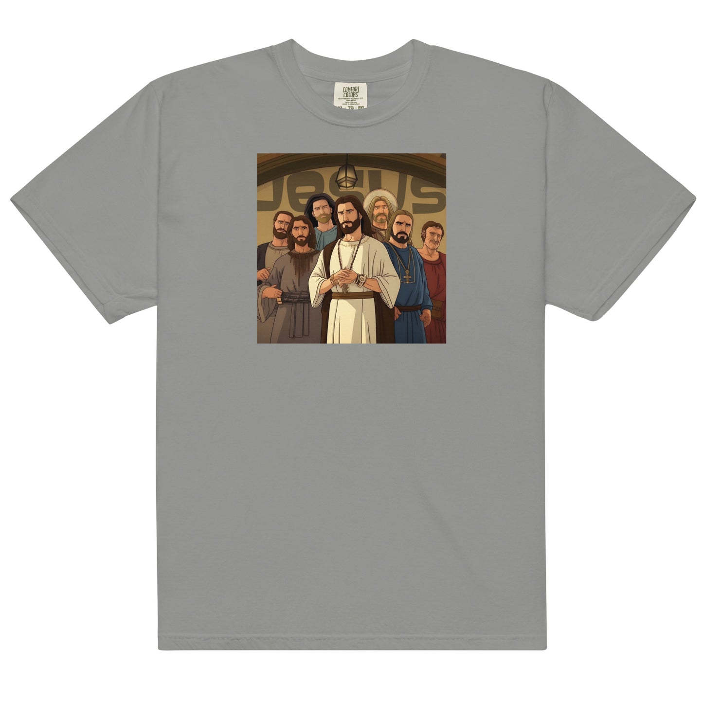 Archer Jesus Men’s garment-dyed heavyweight t-shirt