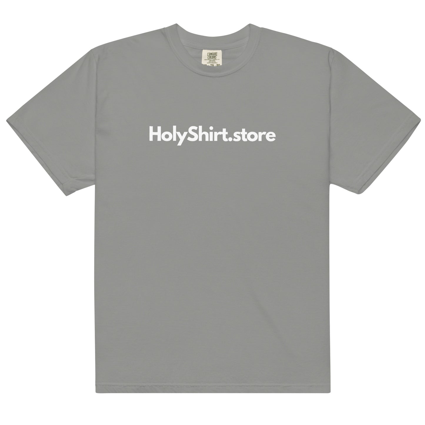 HolyShirt.store Logo Branding Men’s garment-dyed heavyweight t-shirt