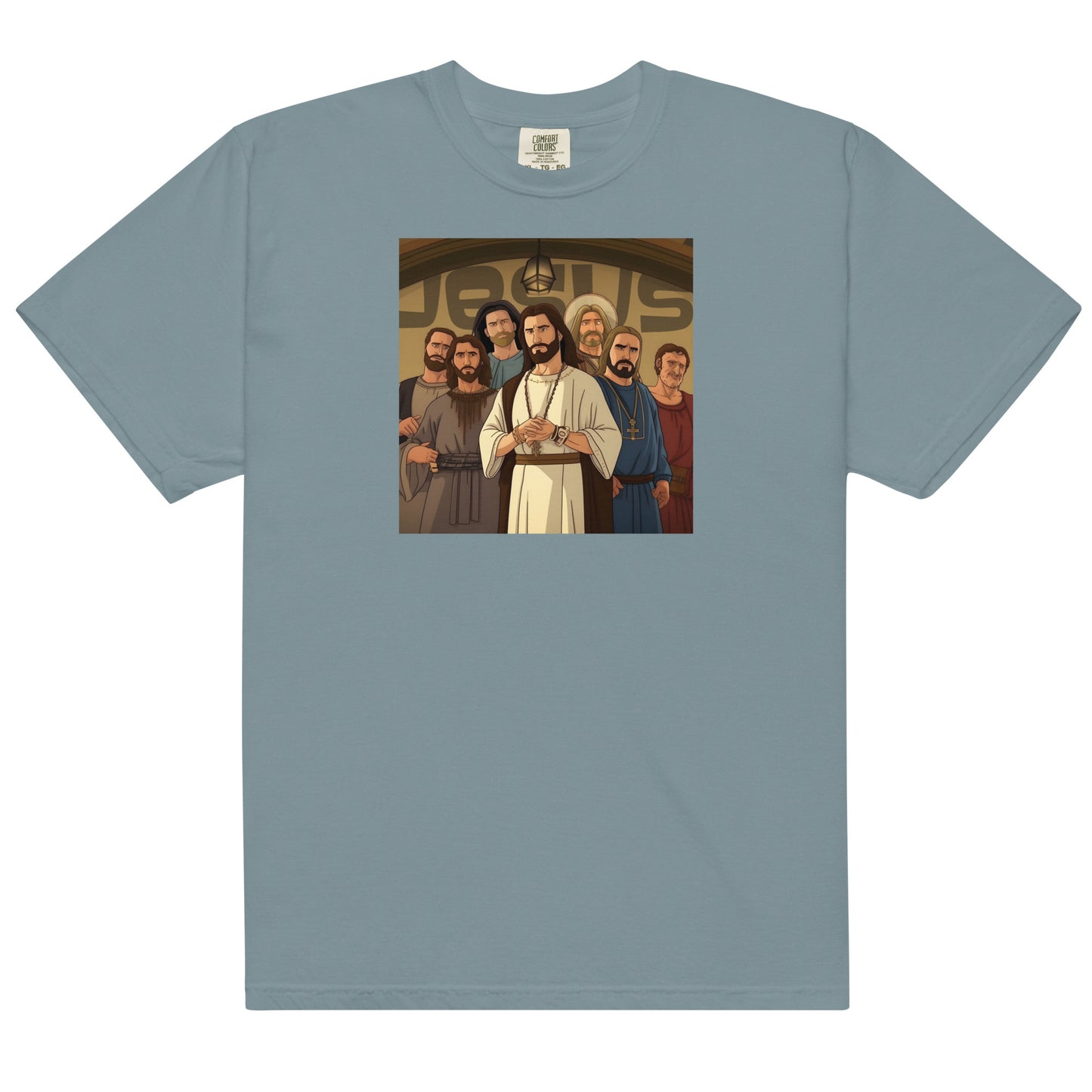 Archer Jesus Men’s garment-dyed heavyweight t-shirt