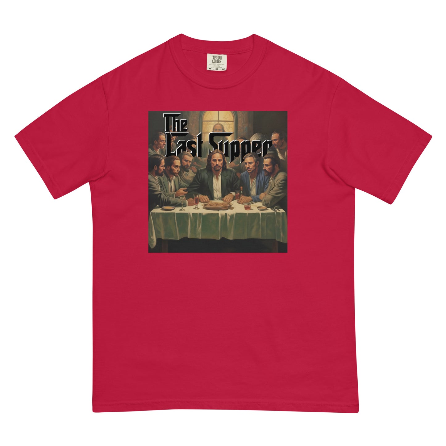 The (Mob’s) Last Supper Men’s garment-dyed heavyweight t-shirt
