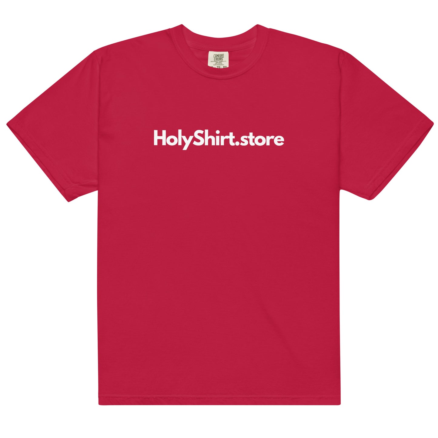 HolyShirt.store Logo Branding Men’s garment-dyed heavyweight t-shirt