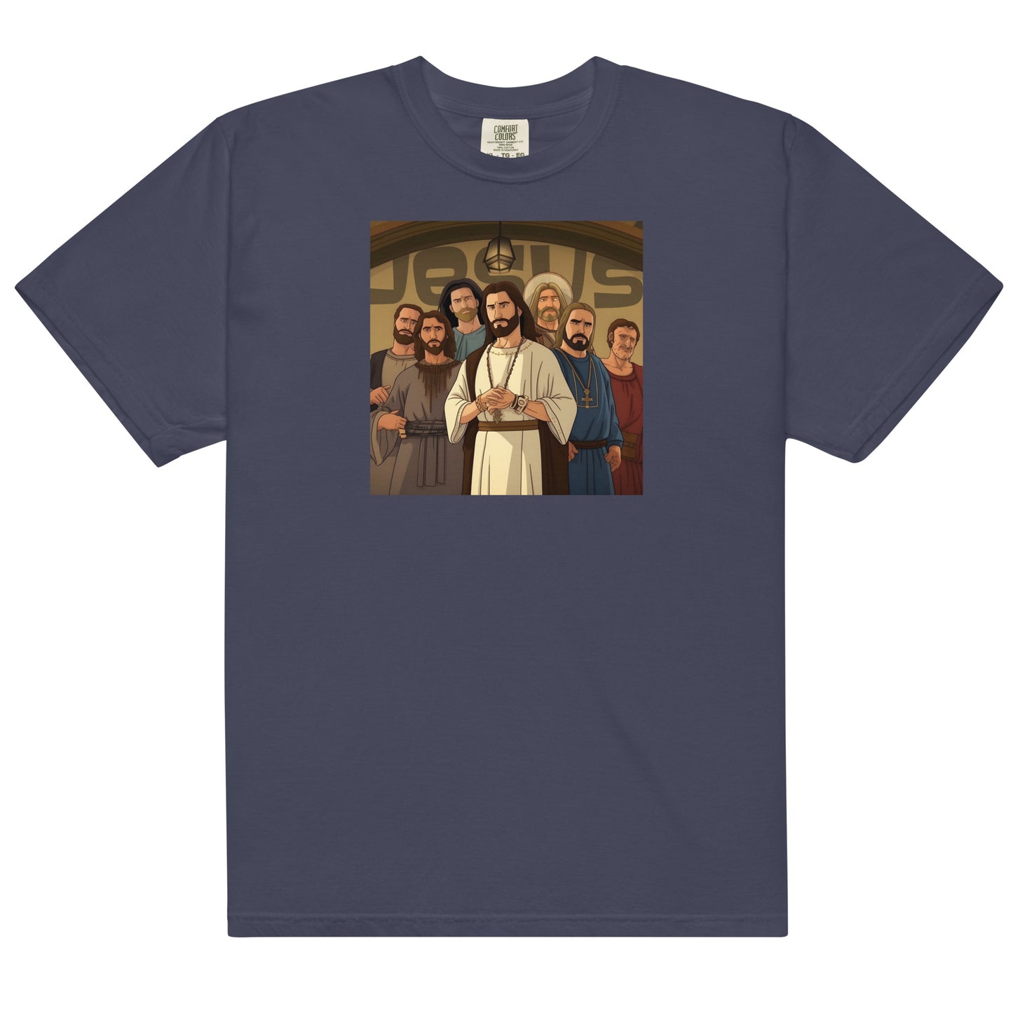 Archer Jesus Men’s garment-dyed heavyweight t-shirt