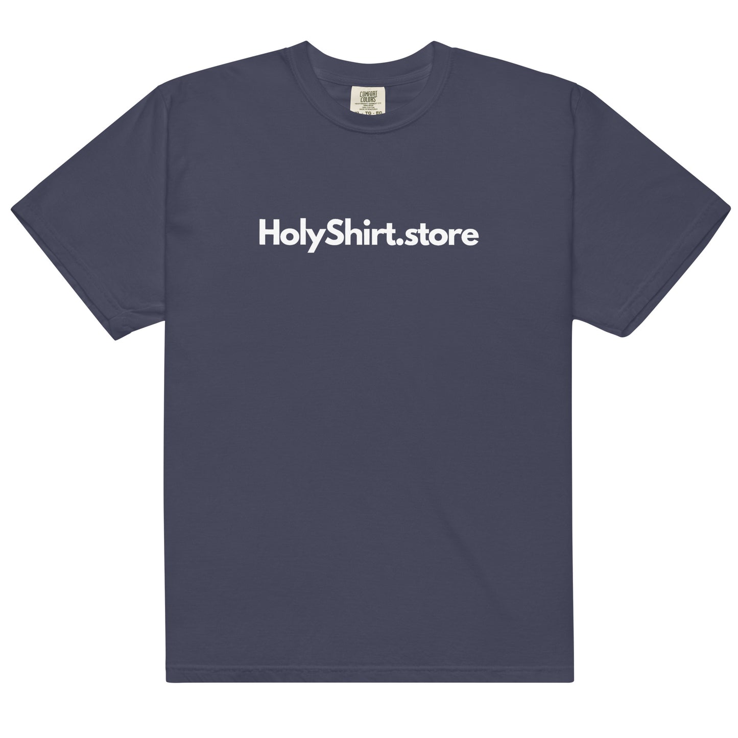 HolyShirt.store Logo Branding Men’s garment-dyed heavyweight t-shirt