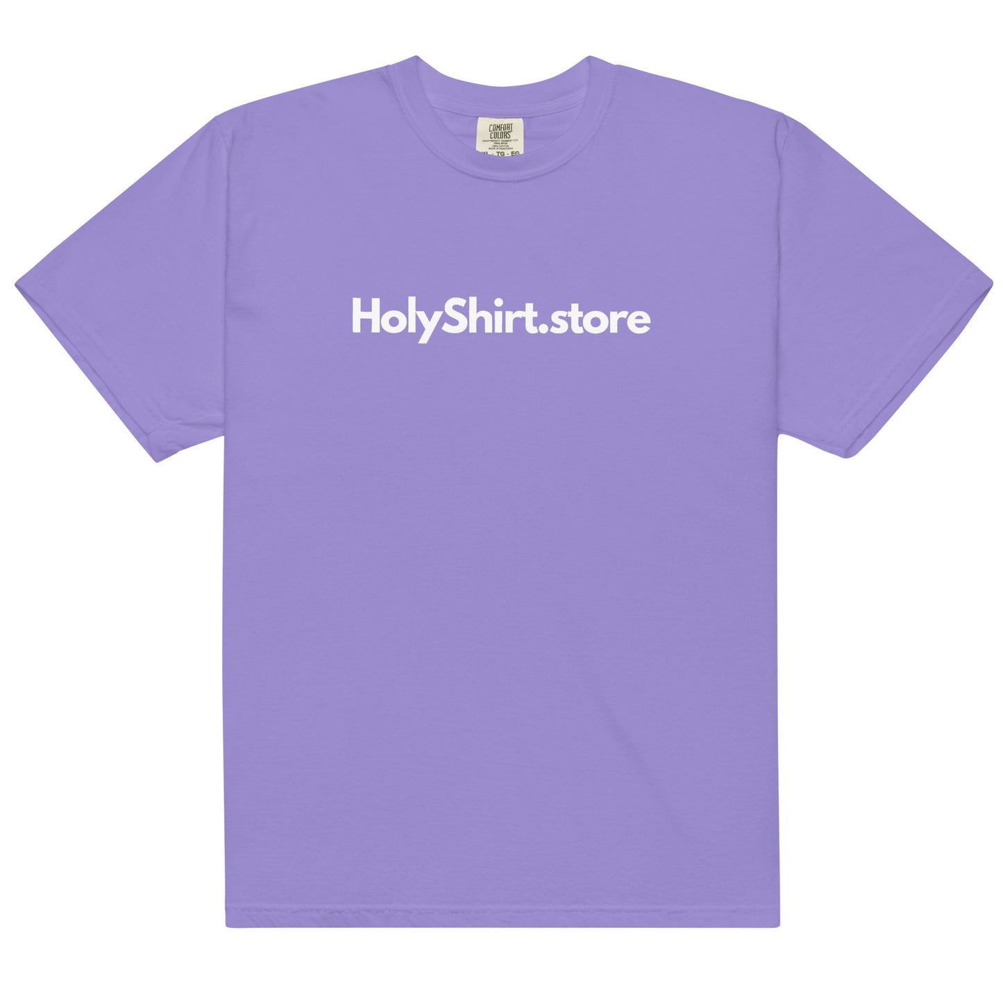 HolyShirt.store Logo Branding Men’s garment-dyed heavyweight t-shirt
