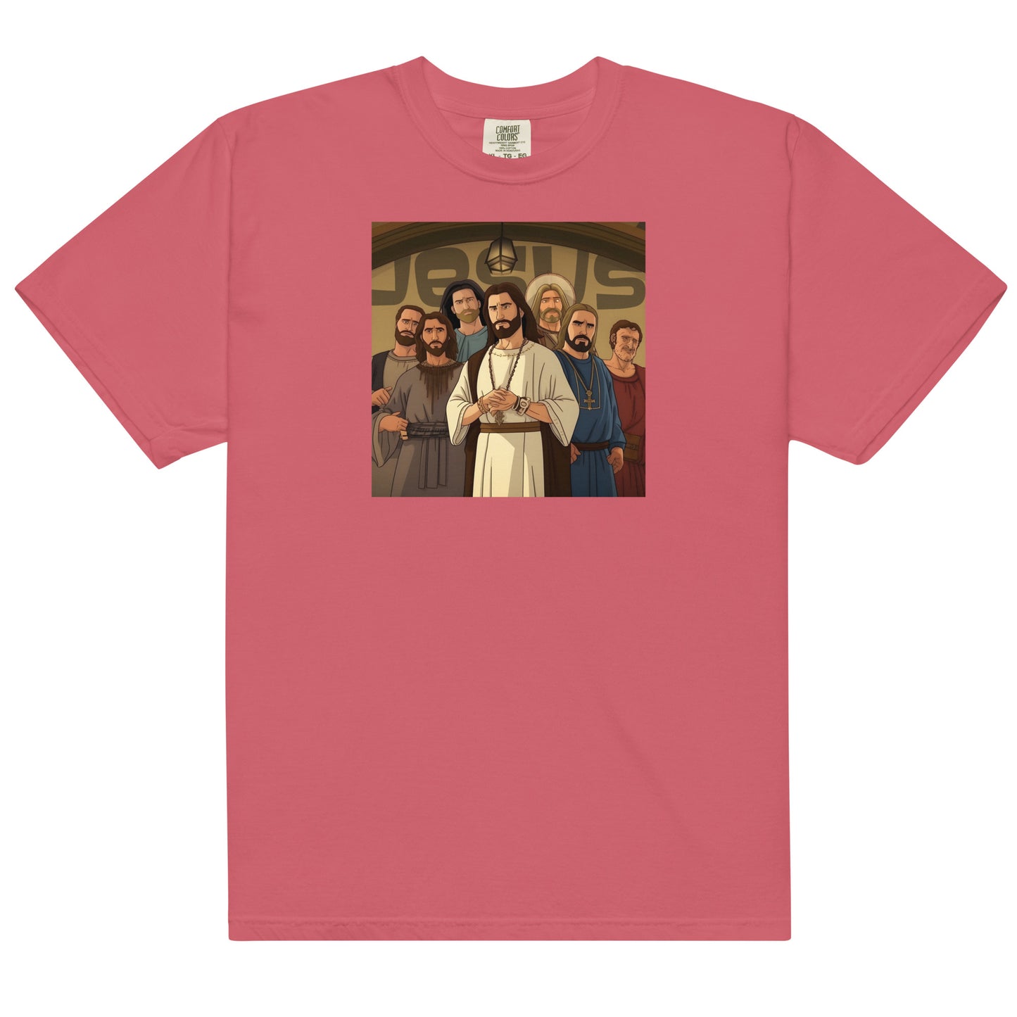 Archer Jesus Men’s garment-dyed heavyweight t-shirt