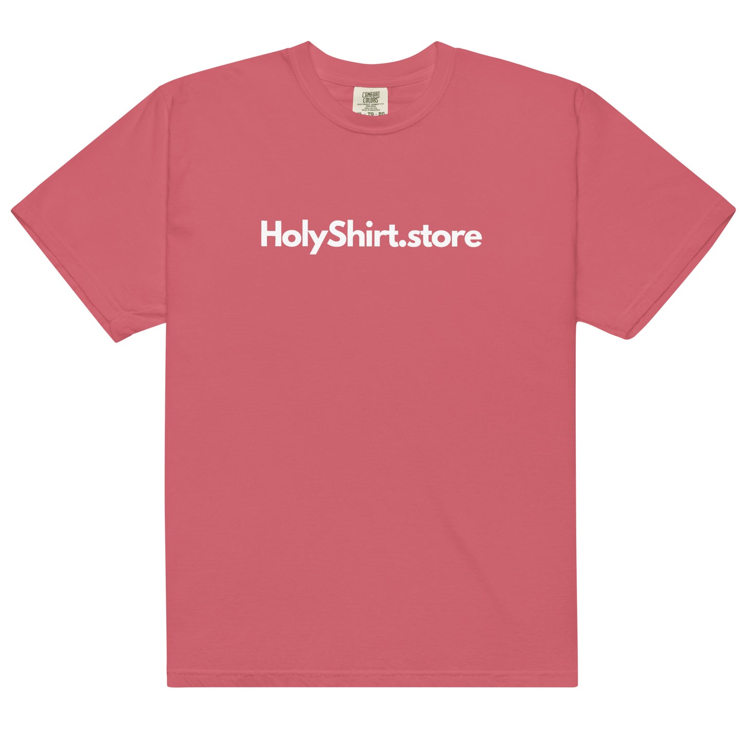HolyShirt.store Logo Branding Men’s garment-dyed heavyweight t-shirt