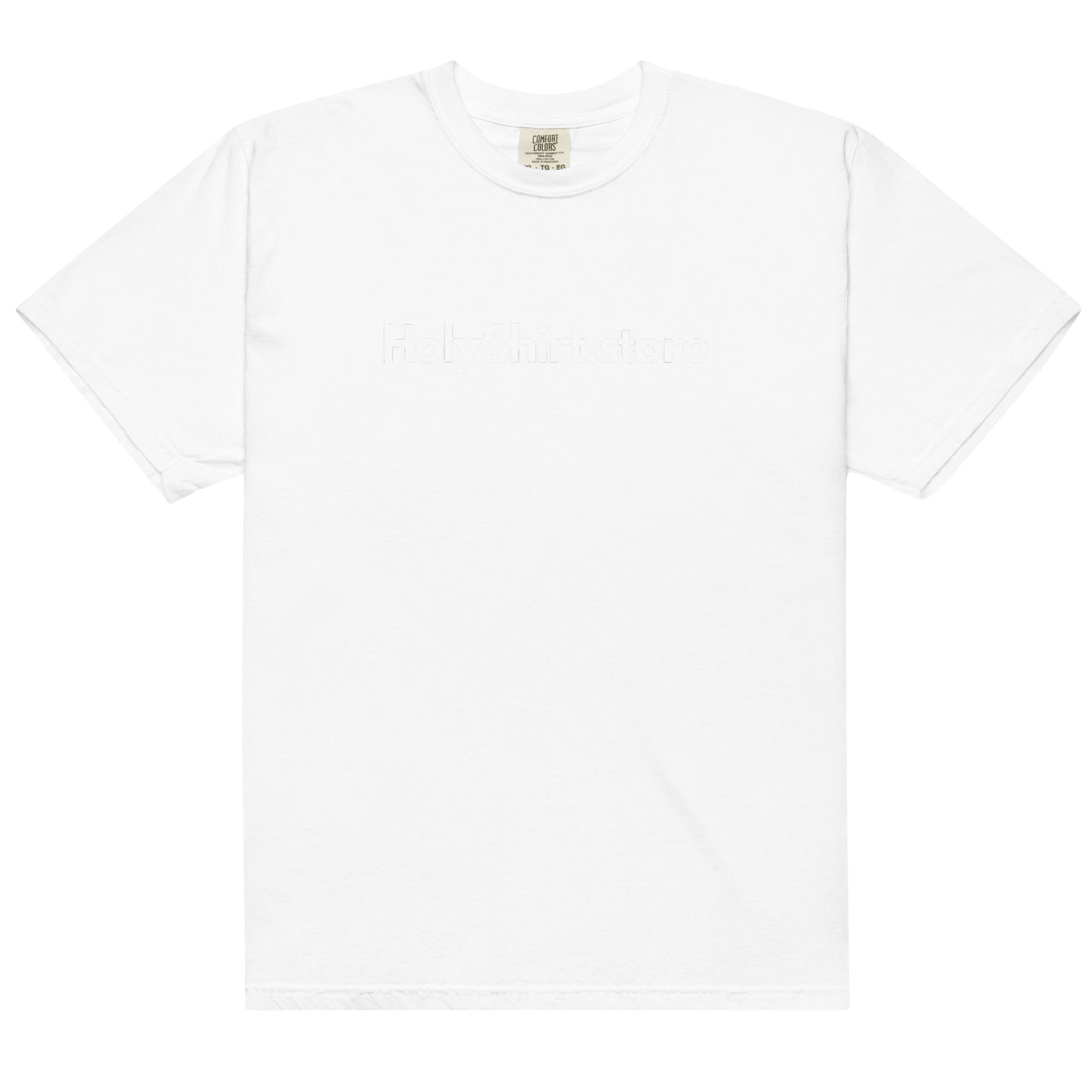 HolyShirt.store Logo Branding Men’s garment-dyed heavyweight t-shirt