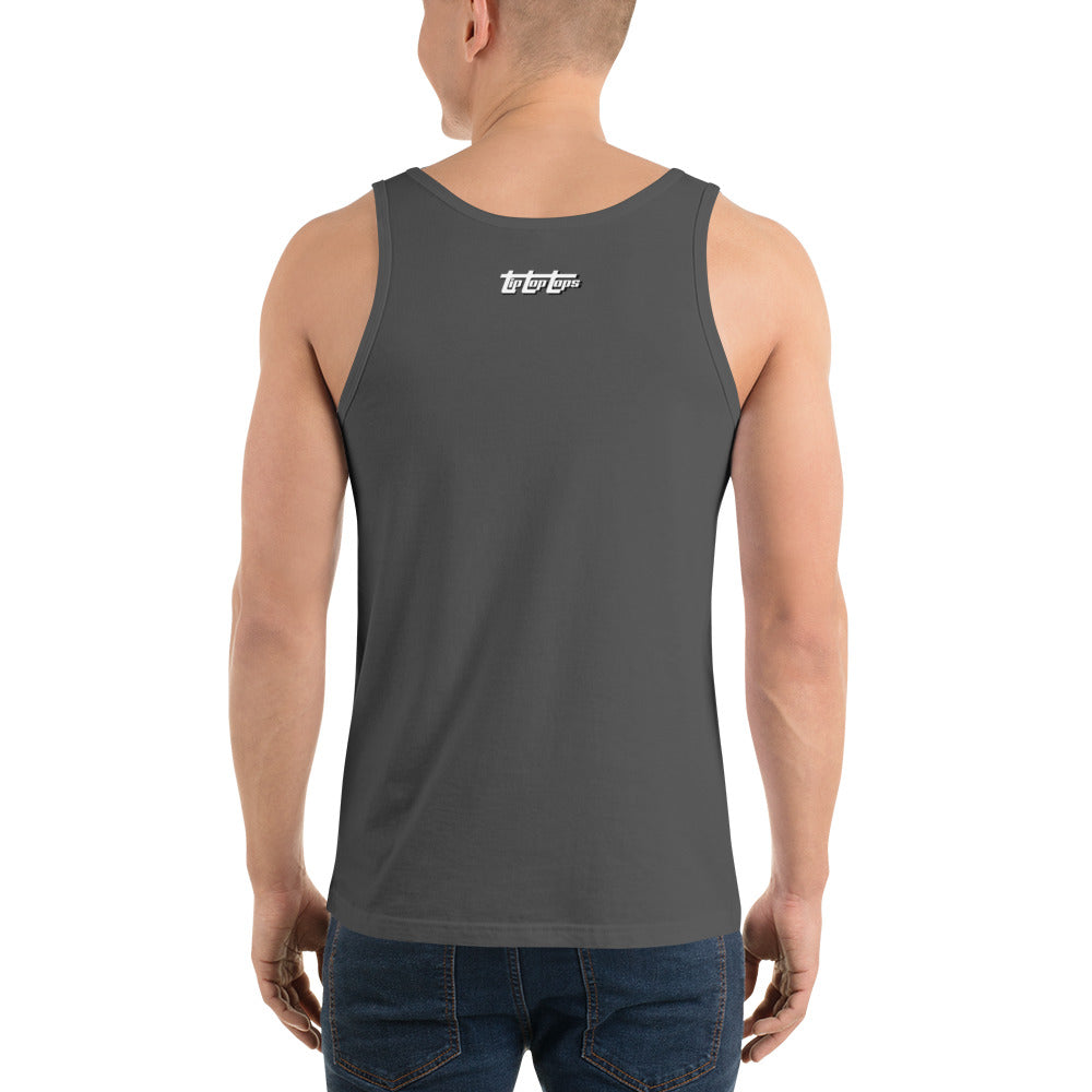 Jesus Body Builder 3 “No Whey in Hell” Unisex Tank Top