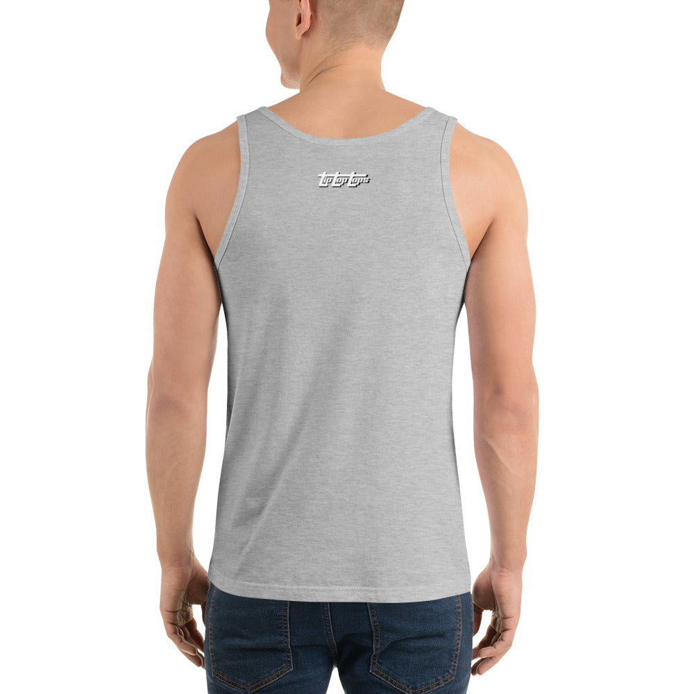 Jesus Body Builder 3 “No Whey in Hell” Unisex Tank Top
