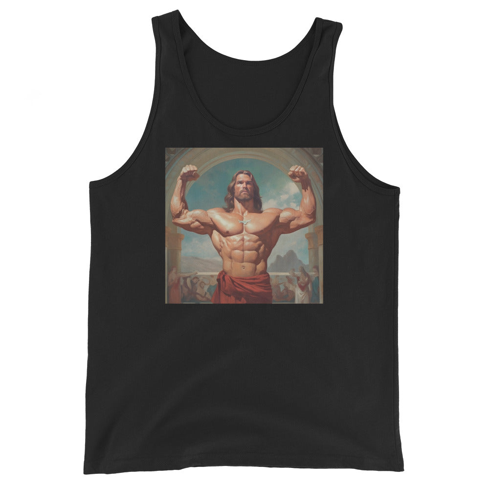 Jesus Muscle Shirt Unisex Tank Top