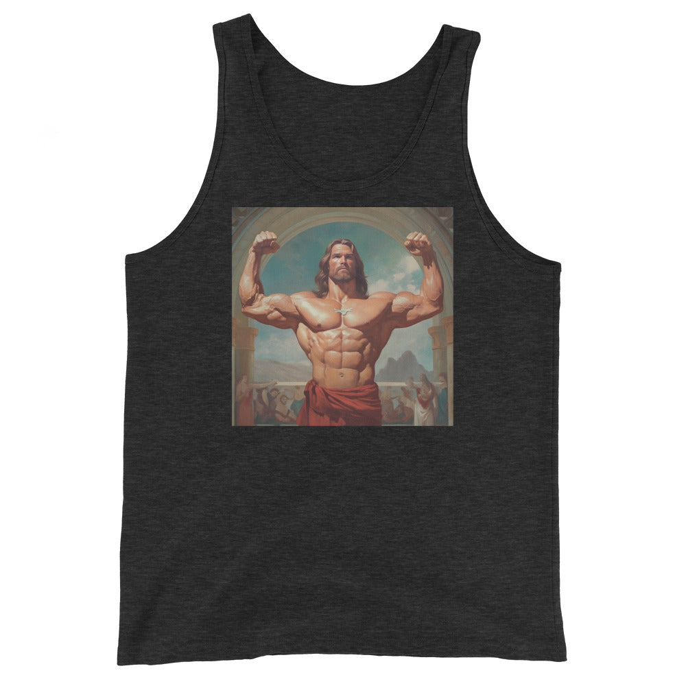 Jesus Muscle Shirt Unisex Tank Top