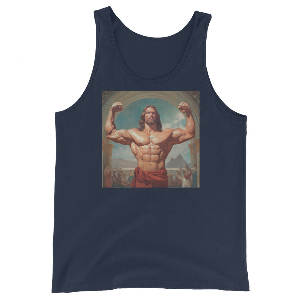 Jesus Muscle Shirt Unisex Tank Top