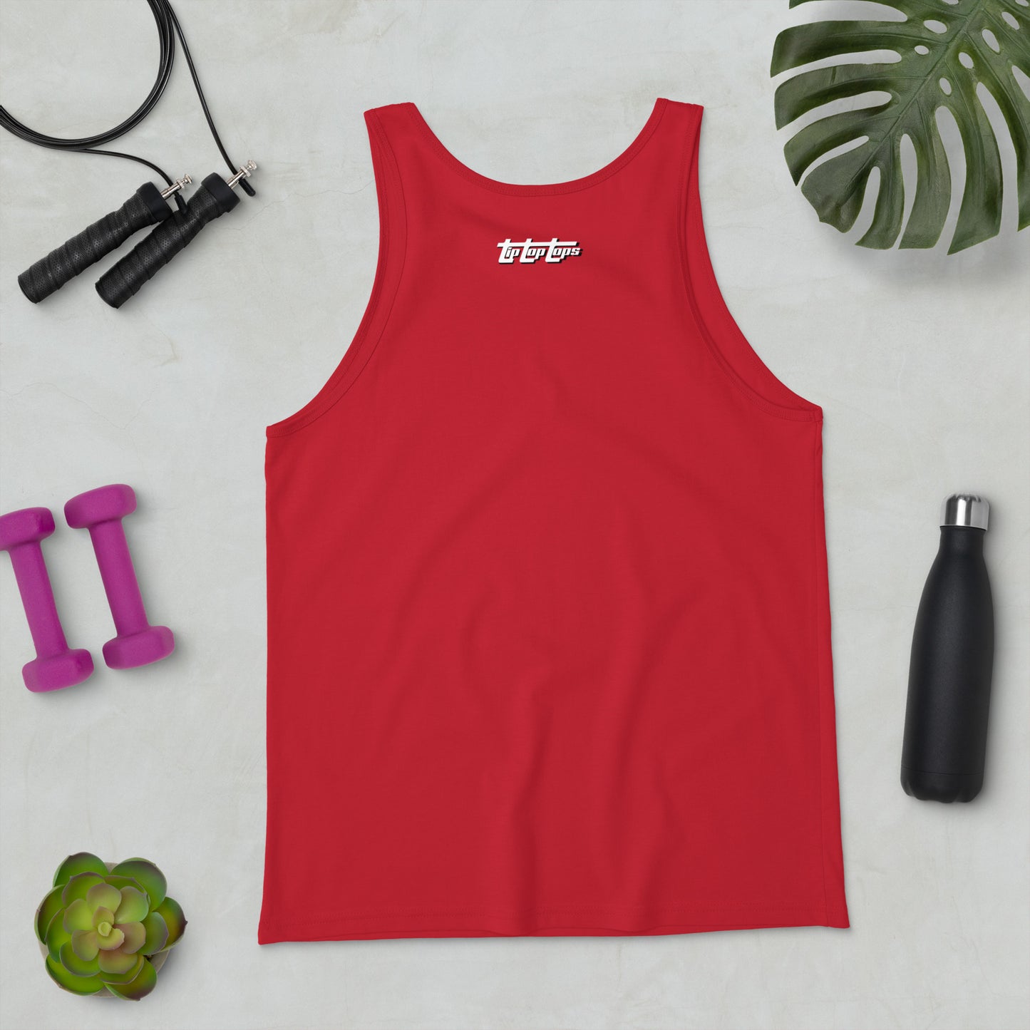 Bodybuilder Jesus Power Clean Unisex Tank Top