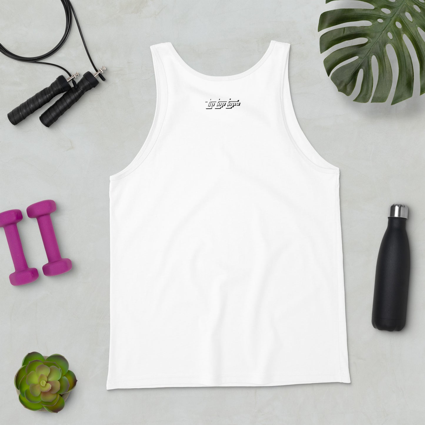 Bodybuilder Jesus Power Clean Unisex Tank Top