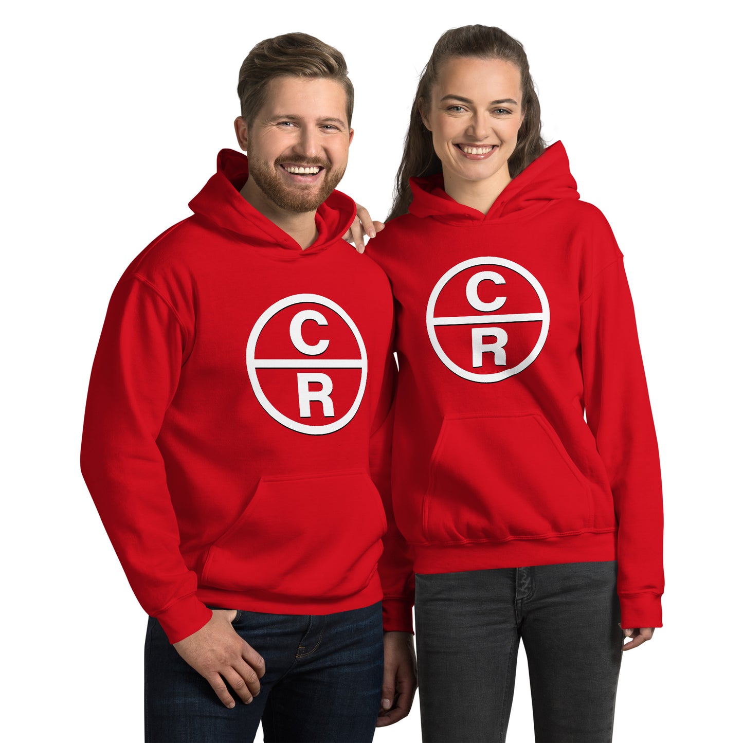 CR Celebrate Recovery Classic Logo White Font Unisex Hoodie
