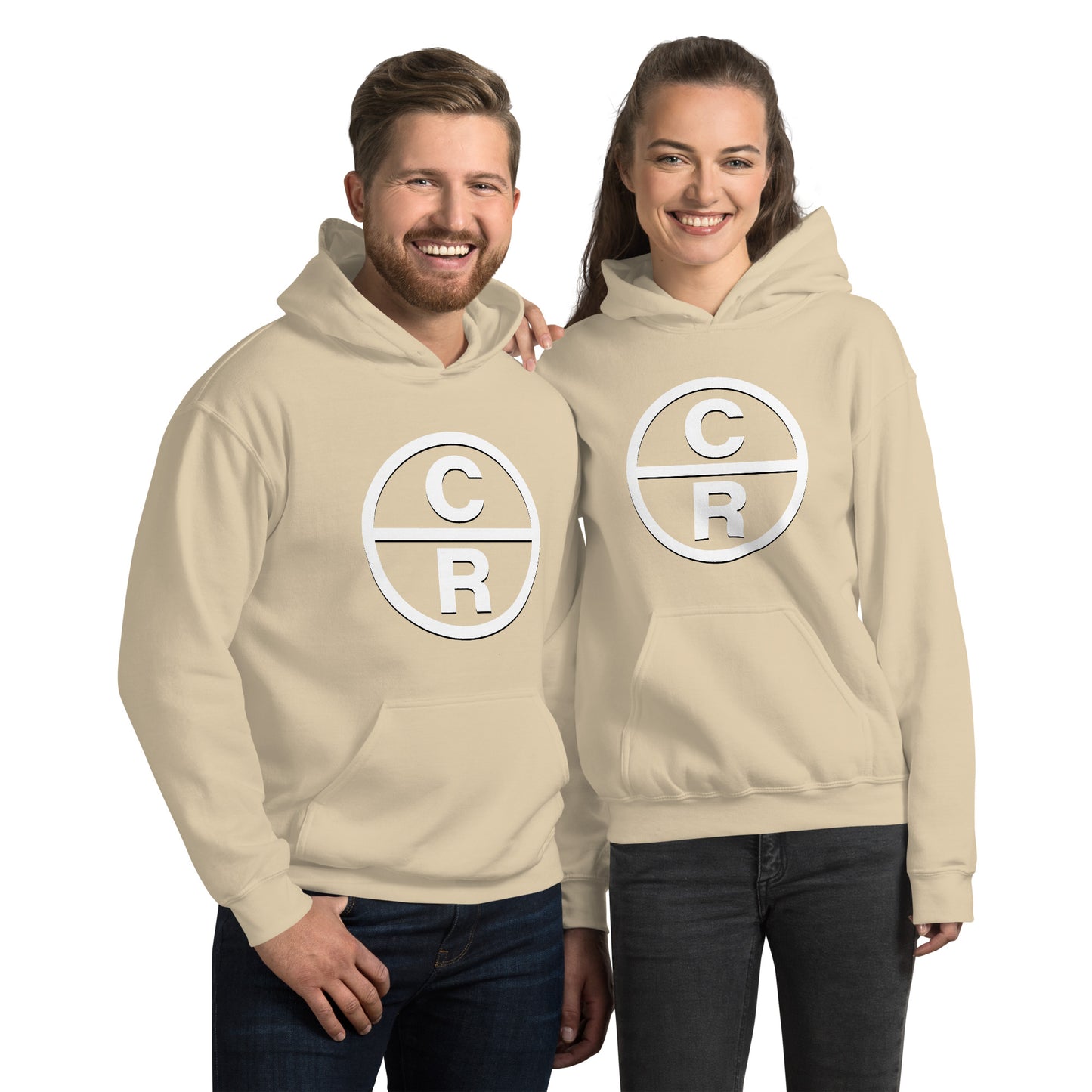 CR Celebrate Recovery Classic Logo White Font Unisex Hoodie