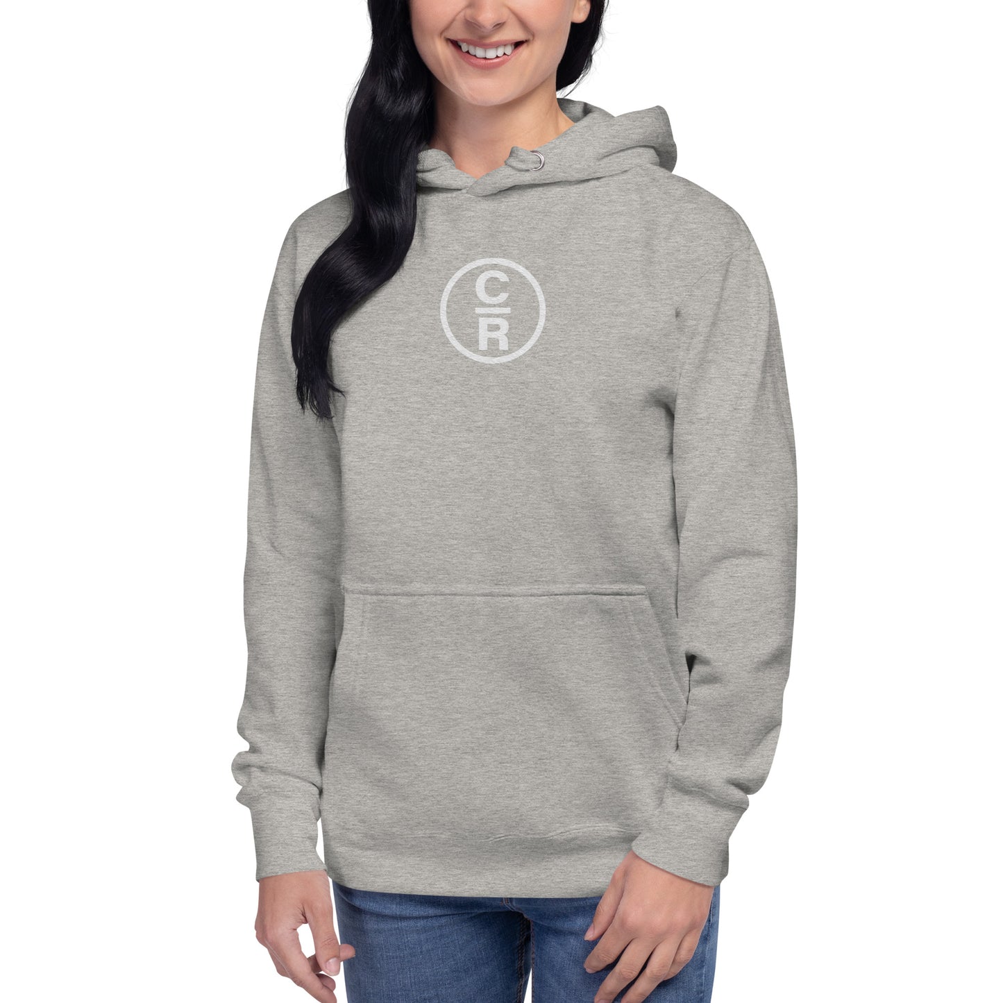 CR Classic Logo - White Font -Unisex Hoodie