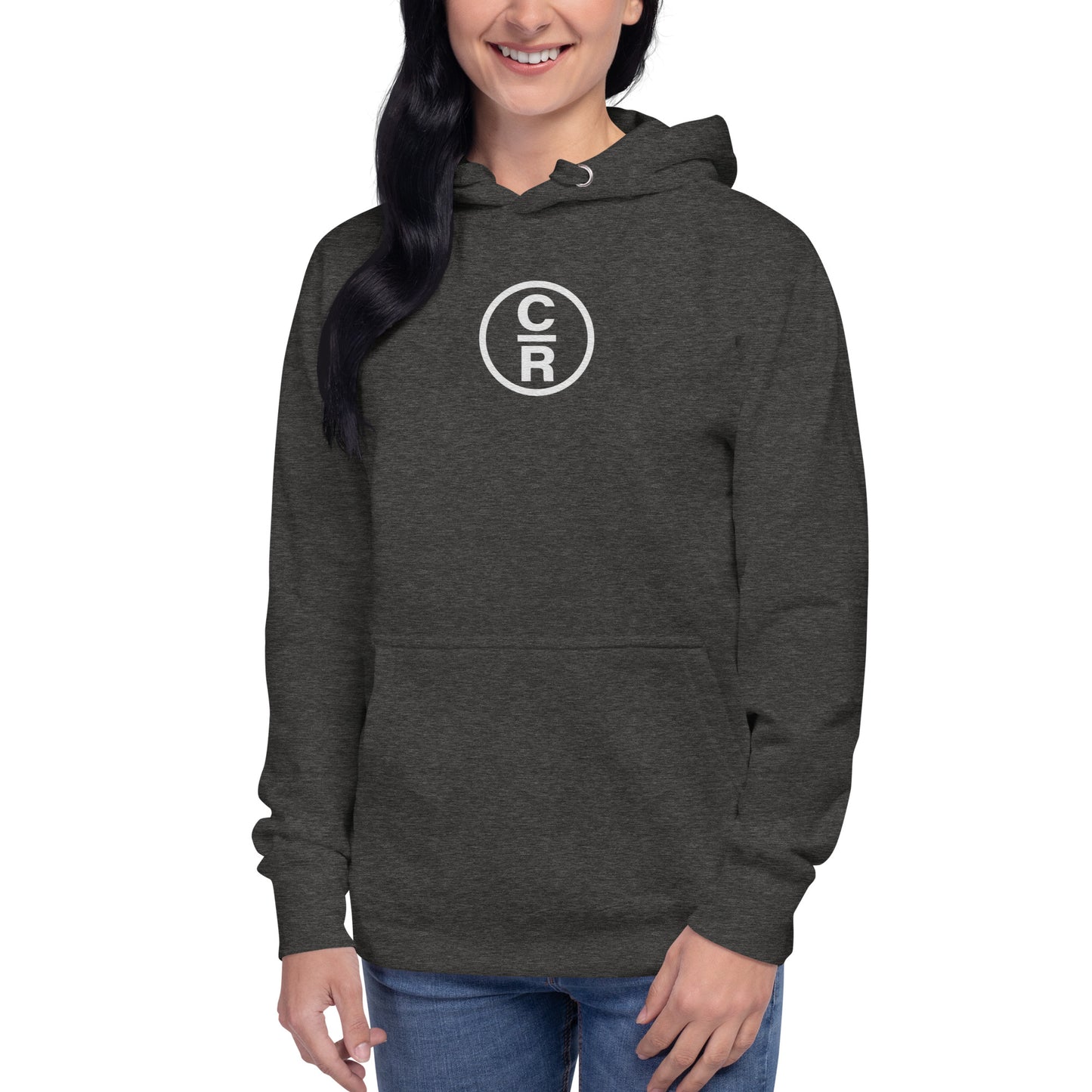 CR Classic Logo - White Font -Unisex Hoodie