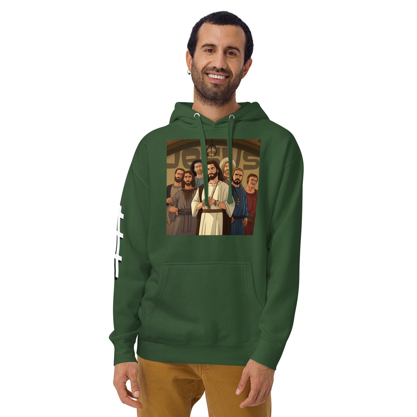Archer Jesus Deluxe Unisex Hoodie