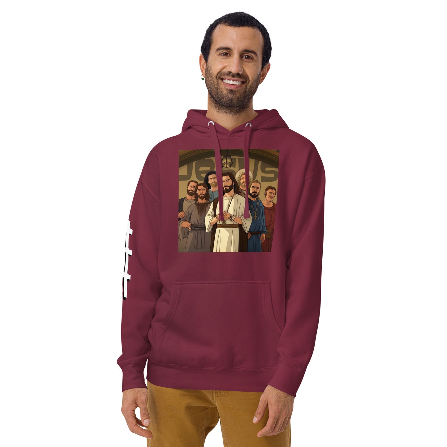 Archer Jesus Deluxe Unisex Hoodie