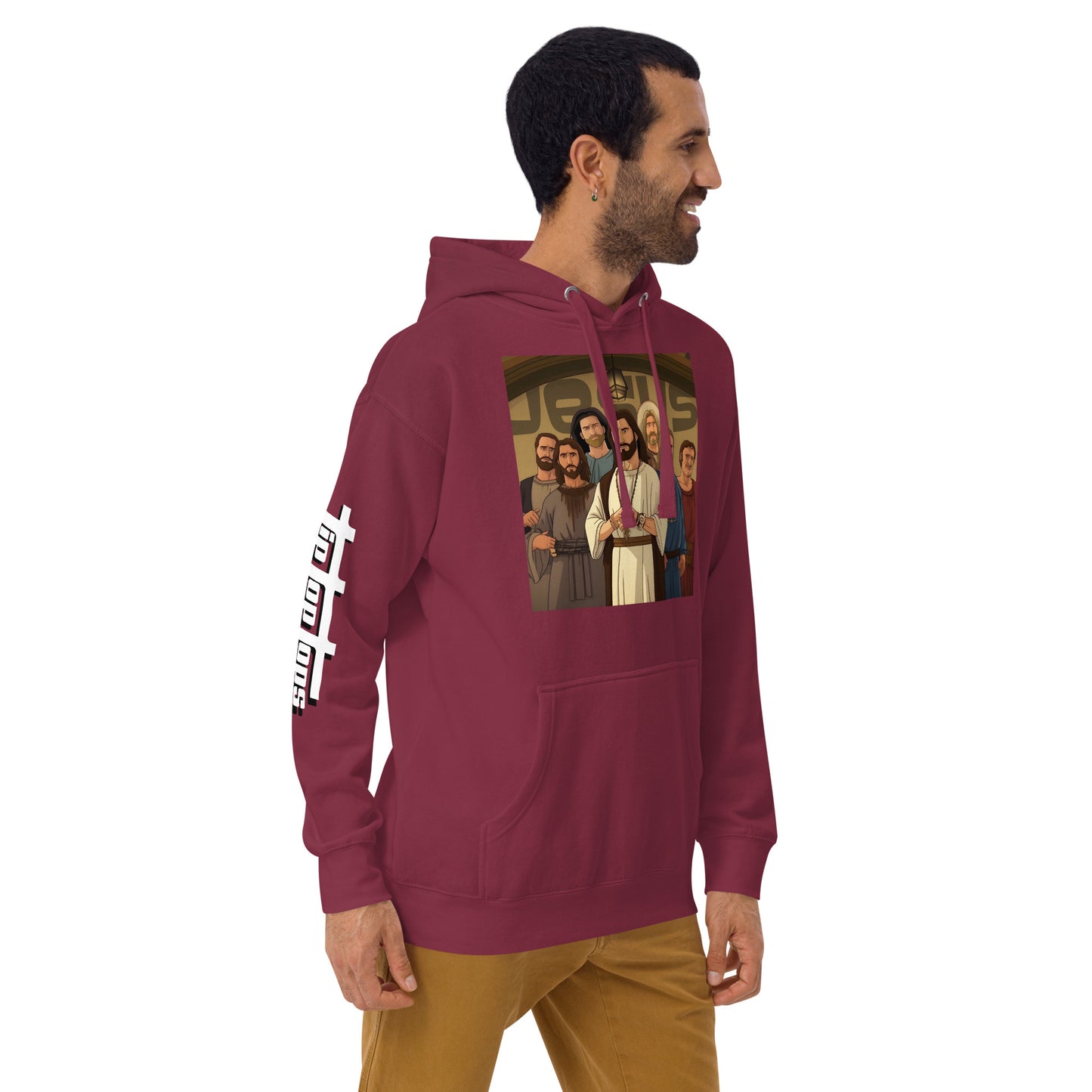 Archer Jesus Deluxe Unisex Hoodie