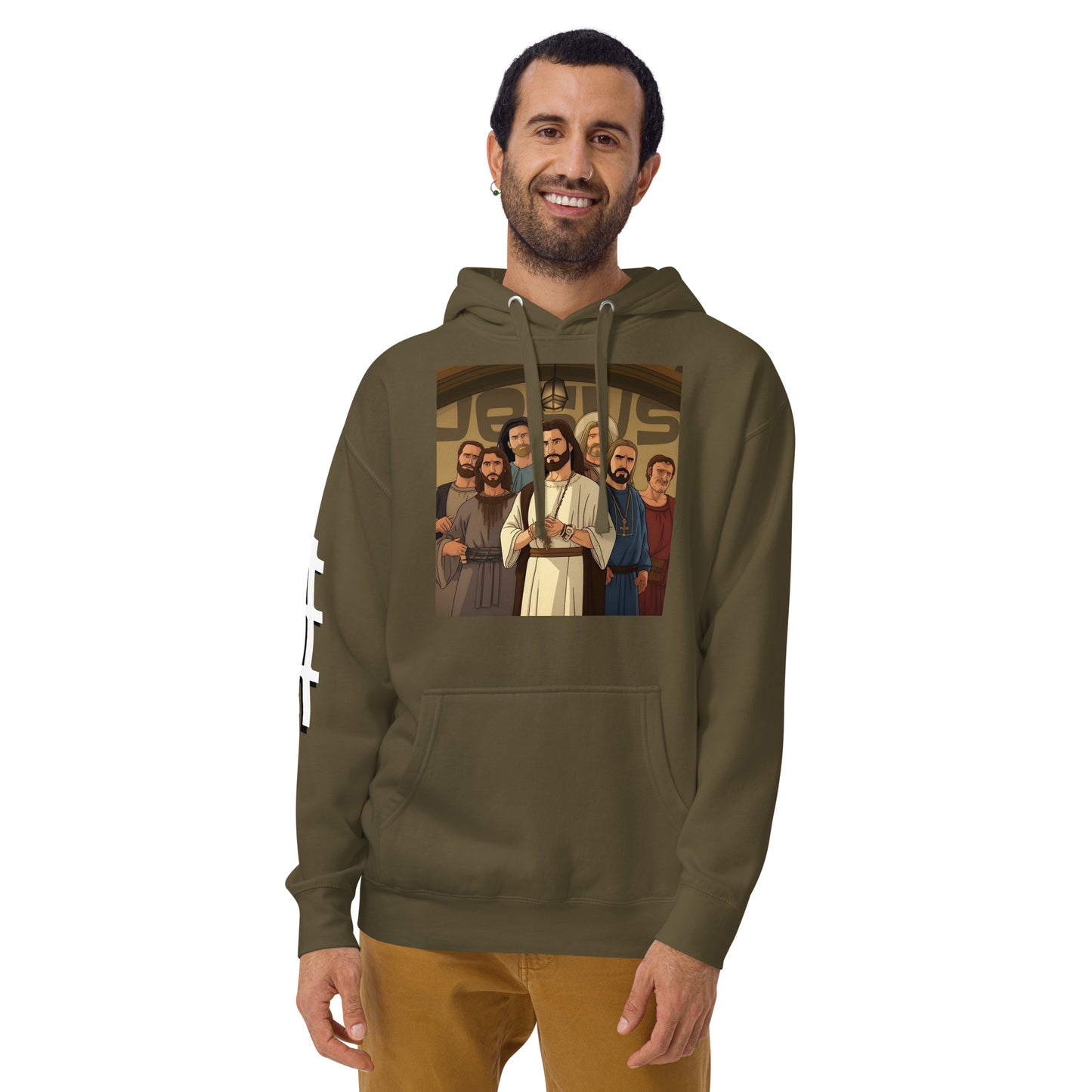 Archer Jesus Deluxe Unisex Hoodie