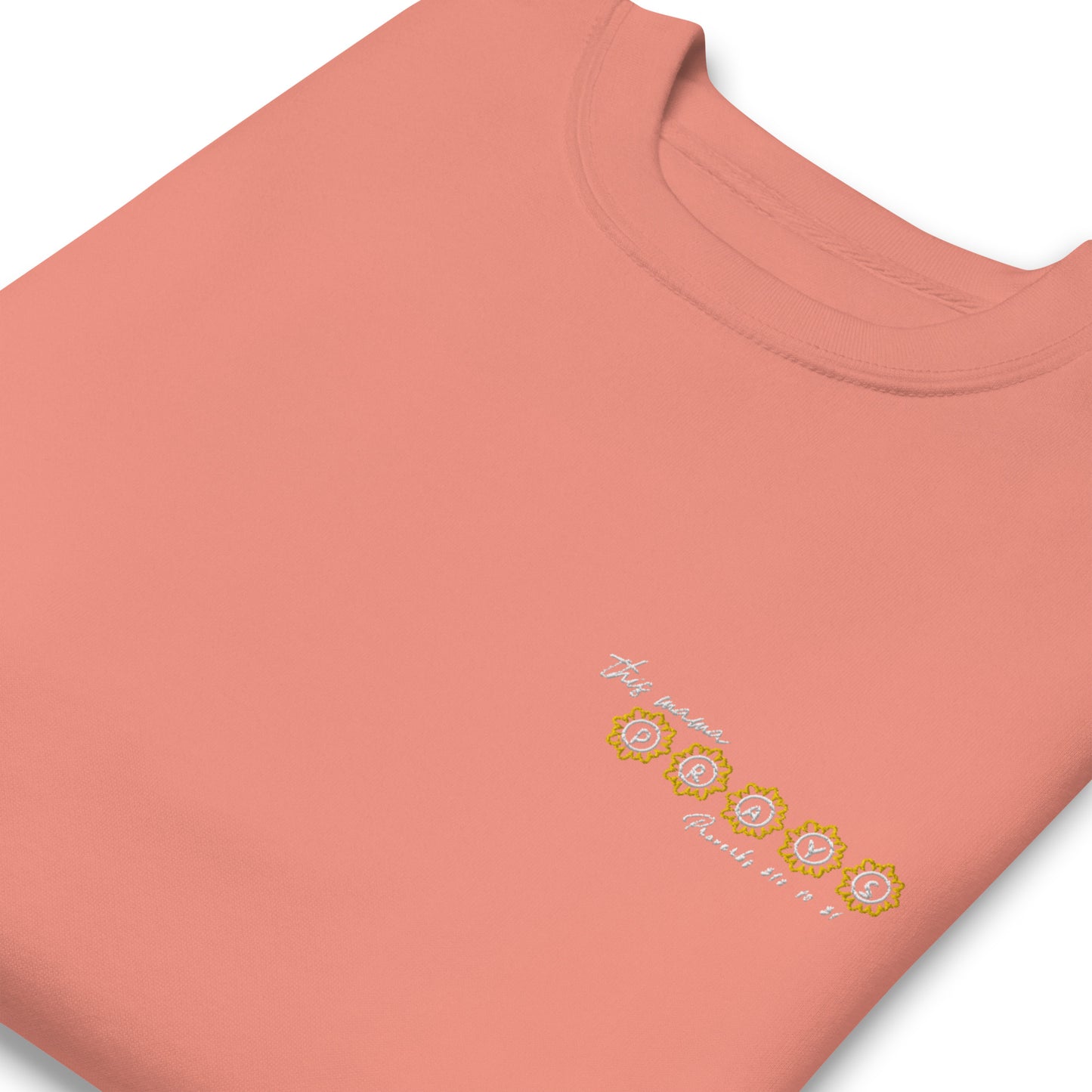 This Mama Prays (Proverbs 31:10-31) Unisex Premium Sweatshirt